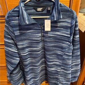 Lands End Fleece Size 1X
